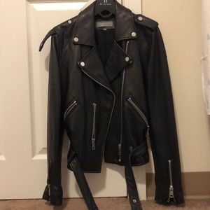Bagatelle leather jacket black